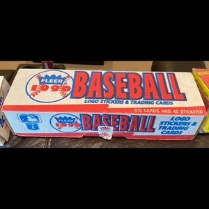 1990 Fleer set baseball